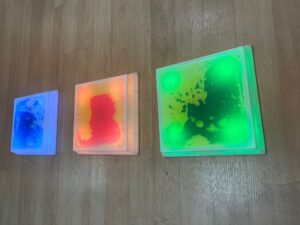 מרצפות פלא תחושתיות מוארות